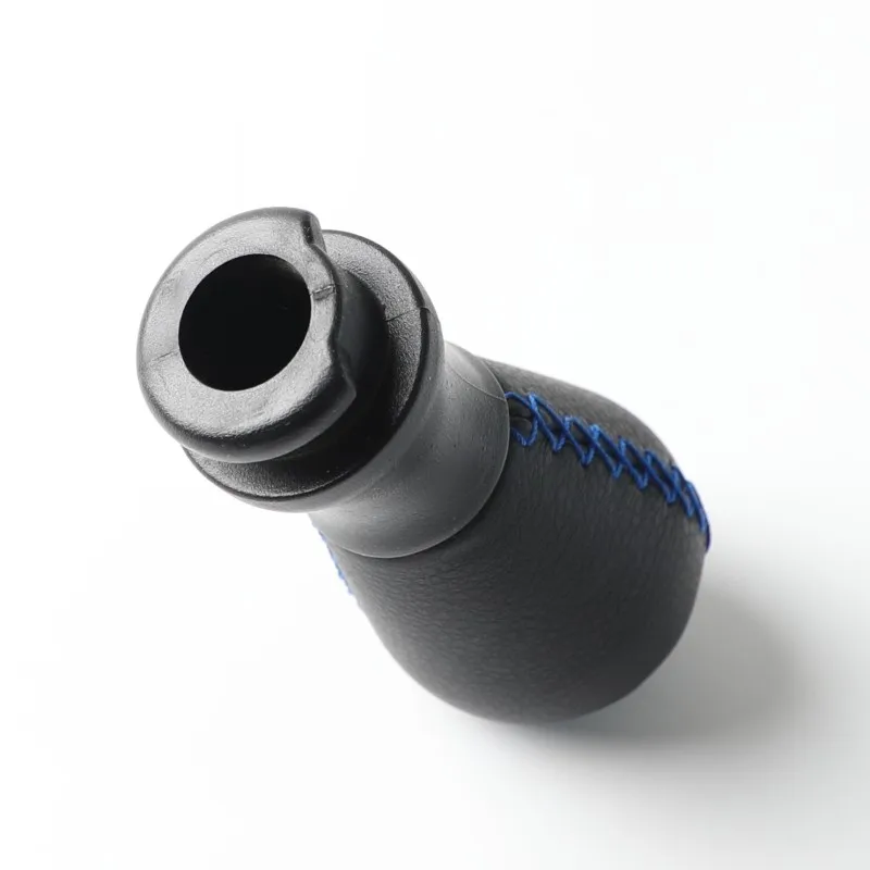 Car interior spare parts manual transsmission handball 5 speed leather for peugeot 406 gear shift knob