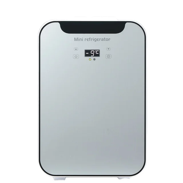 20L Portable Temp Control Display Double Zone Cosmetics Cooling Heating Makeup Mini Fridge