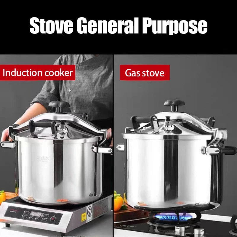 2024 New Design Industrial High Pressure Cooker Stainless Steel Quick Pot Pressure Canner and Cooker