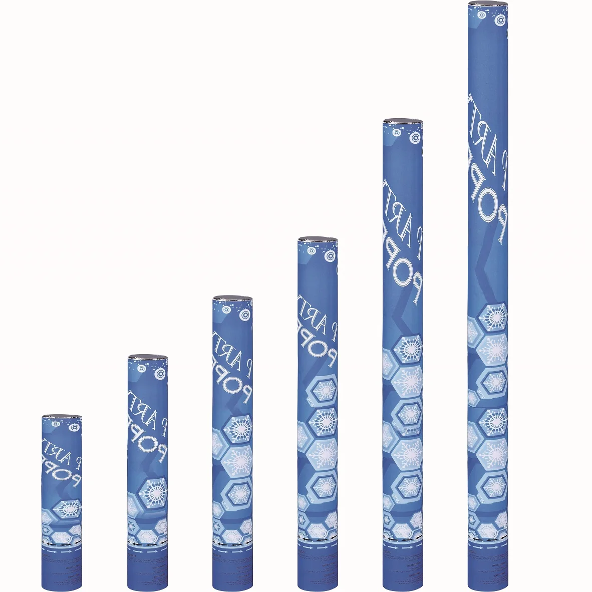 Special Birthday Party Supplies poppers confetti cannons for Wedding Cylinder Printing Event & Party Without Fire Popper