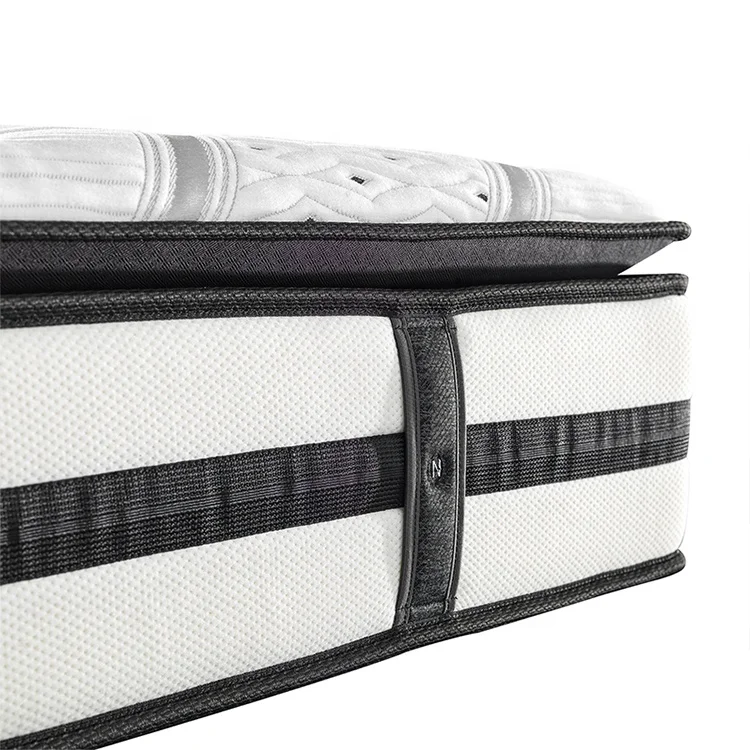 Angel Dream Pillow Top Cool Gel Memory Foam King Queen Size Pocket Spring Bed Mattress