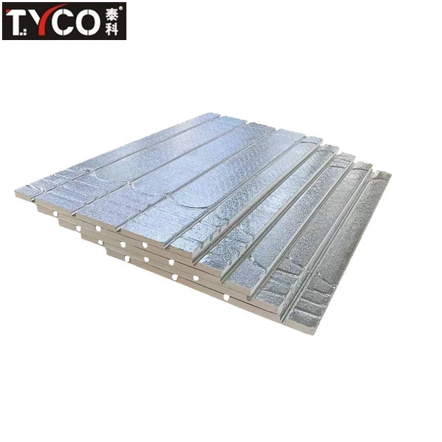 UKCA Grooved Radiant Nest Wholesales Price Thermal Insulation Water Floor Heating System Polystyrene Panel