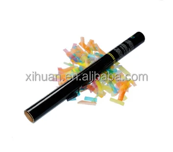 Wholesale top  Confetti Cannon Party Popper Custom Confetti Popper Metallic Confetti Wedding Party Supplies