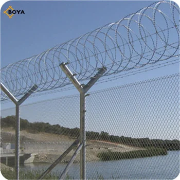 High quality Professional Razor barbed wire mesh  barbed wire mesh from Tianjin boya