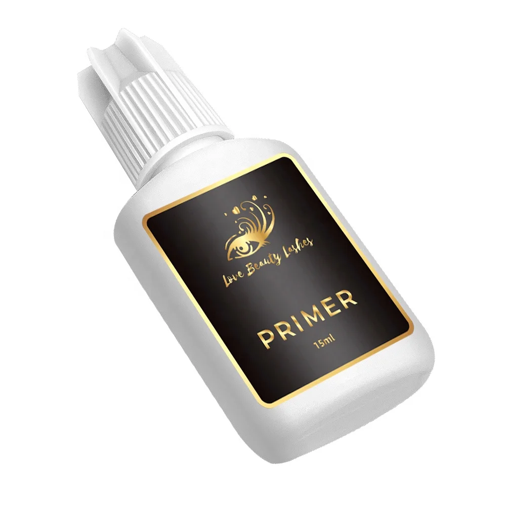 Custom Private Label Wholesale High Quality Lash Primer Glue Strong Hold Primer For Eyelash Extensions