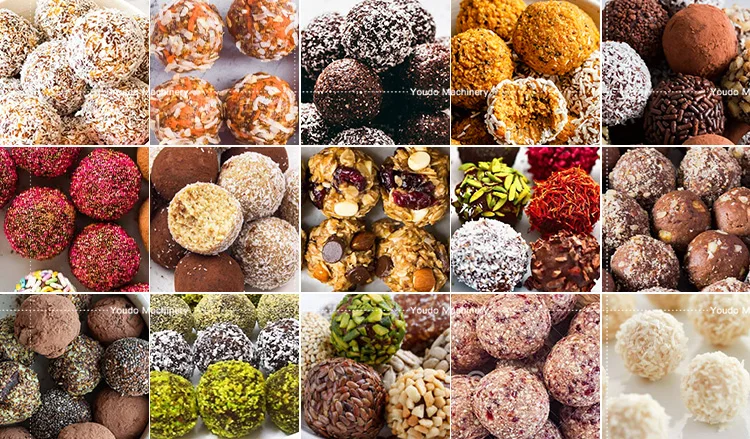 Energy Protein Ball Machine Bliss Roller Coconut Rounder Tamarind Maker Date Ball Making Machine