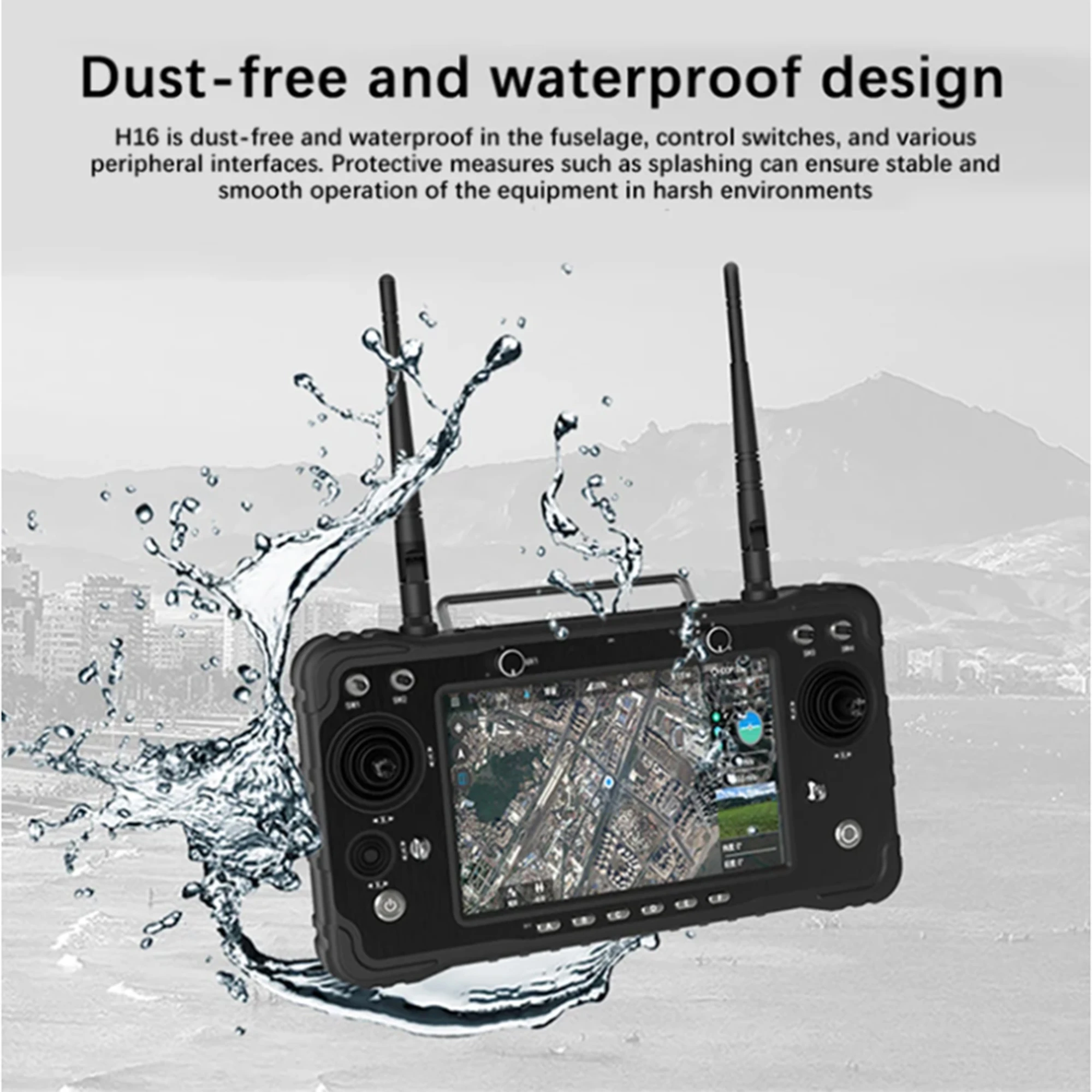 SKYDROID H16 UAV Control Transmitter Radio Remote Control 2.4GHz 1080P Digital Video Data Transmission Receiver MIPI Camera UAS