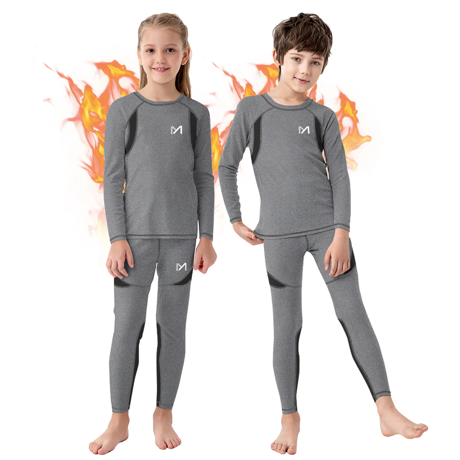 Wholesale Sports Thermal Clothing Children Thermal Underwear Winter Kids Thermal Base Layers