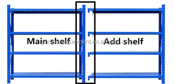 China Manufacturer Industrial Metal Storage Racking System Goods Shelf Heavy Duty Steel Rack For Warehouse