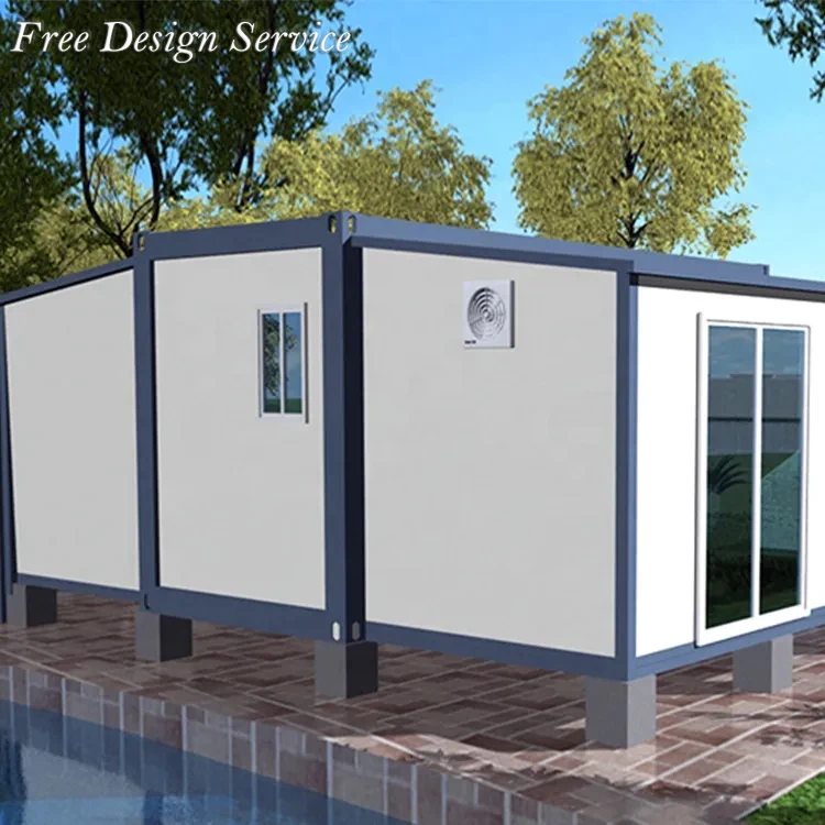 China Customized Luxury Modular Prefabricated Tiny 40 Ft Expandable Container House