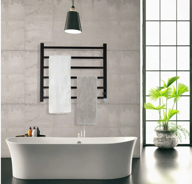 China Supplier Electric Heated Towel Rail Bathroom Dry Heater Towel Rack