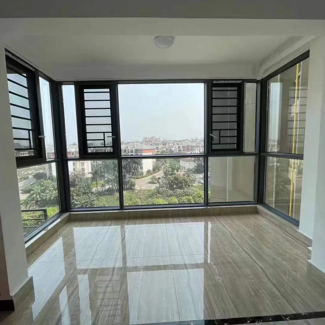 Upvc Windows And Door System Strong Shading Performance Double Glazed Doors And Windows