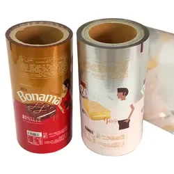 Food Grade Laminated BOPP/CPP Film Soft Aluminium Foil Roll Moisture-Proof and Opaque Plastic Metalized Factory Price