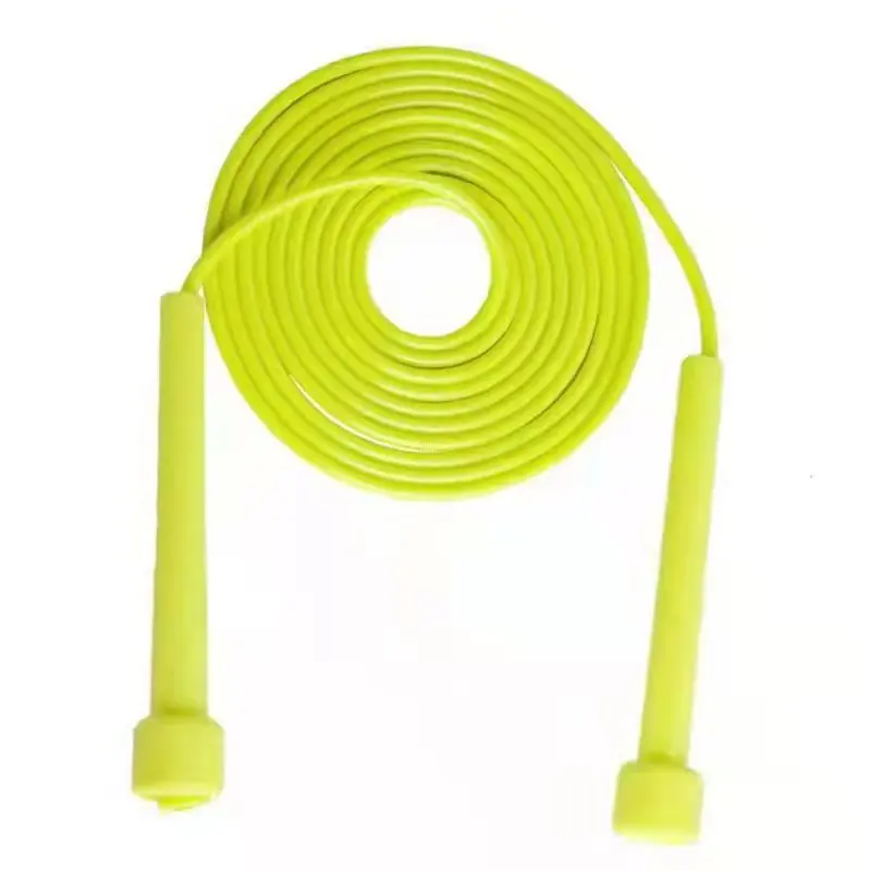2025 Custom Logo Wholesale Ball Bearings New Trends Fitness Adjustable Length Skipping pvc Jump Rope for strength Training