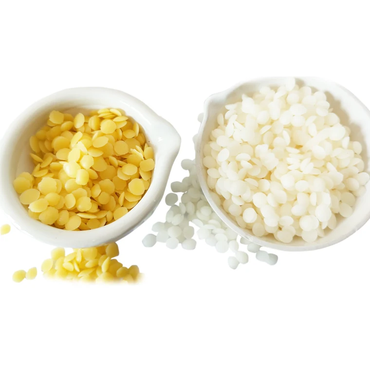 Pure natural cosmetic beeswax high purity organic beeswax