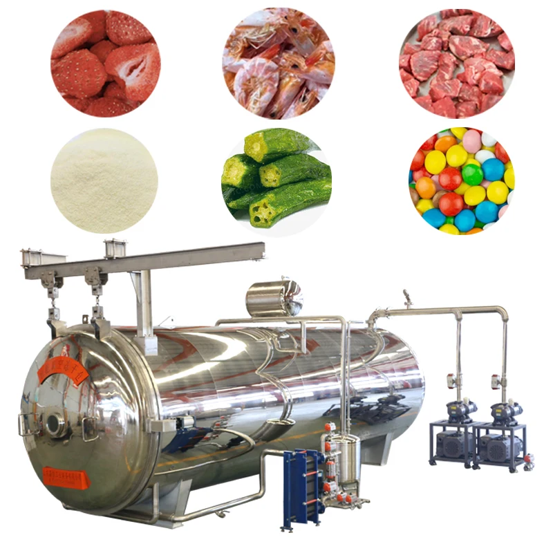 mushroom  milk freeze drying machine apricot drying machine fish drying machine industrial