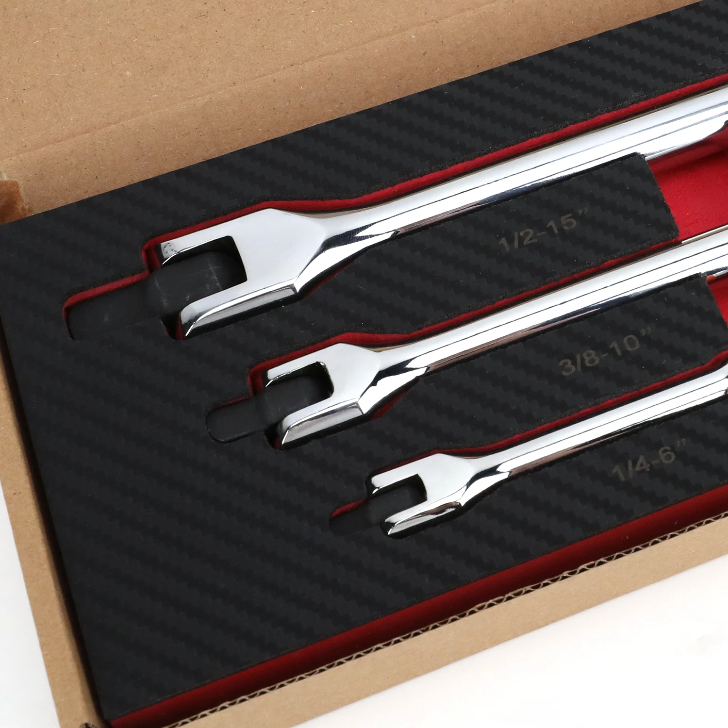 Torque Wrench Degree Offset Double Ring Wrench Set, 12 Pieces Washer Spanner Wrench