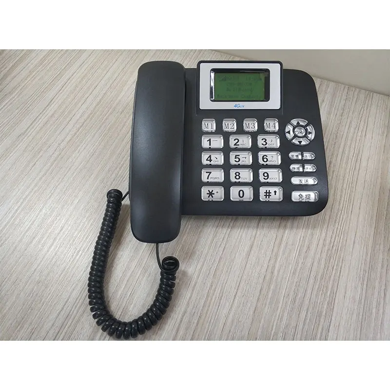  4g lte Volte фиксированный беспроводной Настольный телефон с двумя sim-картами рекордер домашние терминалы fwp