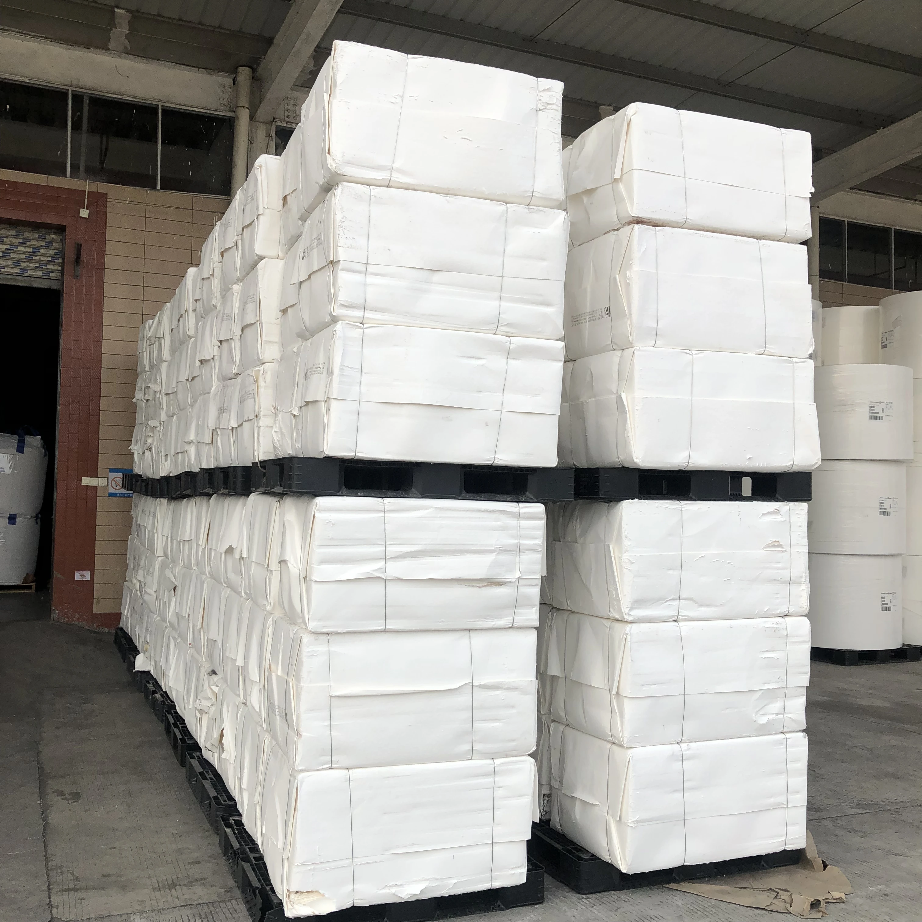 white wood pulp virgin fluff pulp for diaper making