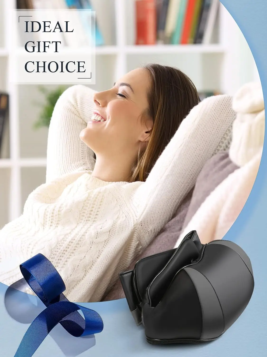 High Quality Neck Massager Kneading Shoulder Masajeador Neck and Shoulder Relaxer for Women Men Mom Dad