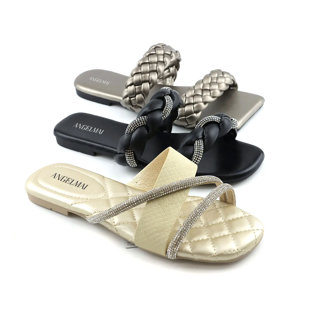 Many models new arrival Summer Flat Sandals Comfortable Casual women Sandals