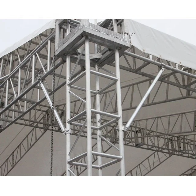 aluminum truss system  Manufacturer - Line Array Speaker aluminum Truss Stand Tower trusses and music Activities