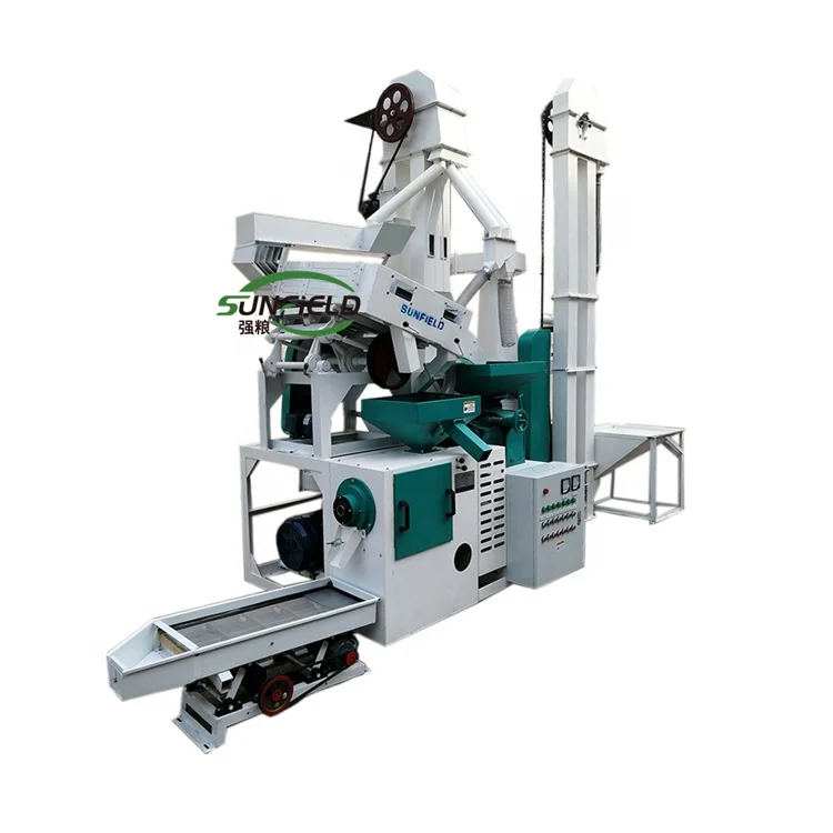 Full Automatic Complete Sets Paddy Rice Mill Machine Rice Milling And Polishing Machine