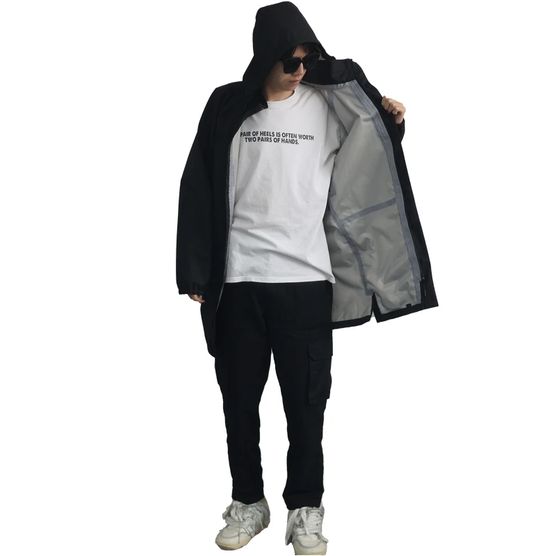 OEM Ultralight Rain Jacket 3 layers breathable moisture permeable Packable Outdoor Jacket For Mountain Running hiking