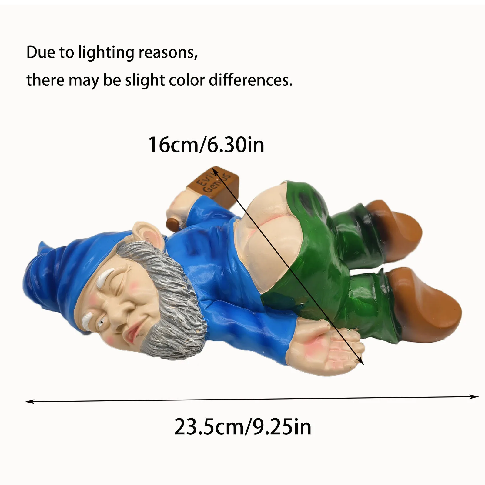 Fengzhi Factory Funny garden ideas Lie down to sleep Dwarves courtyard decoration garden decoration resin crafts dwarves statue