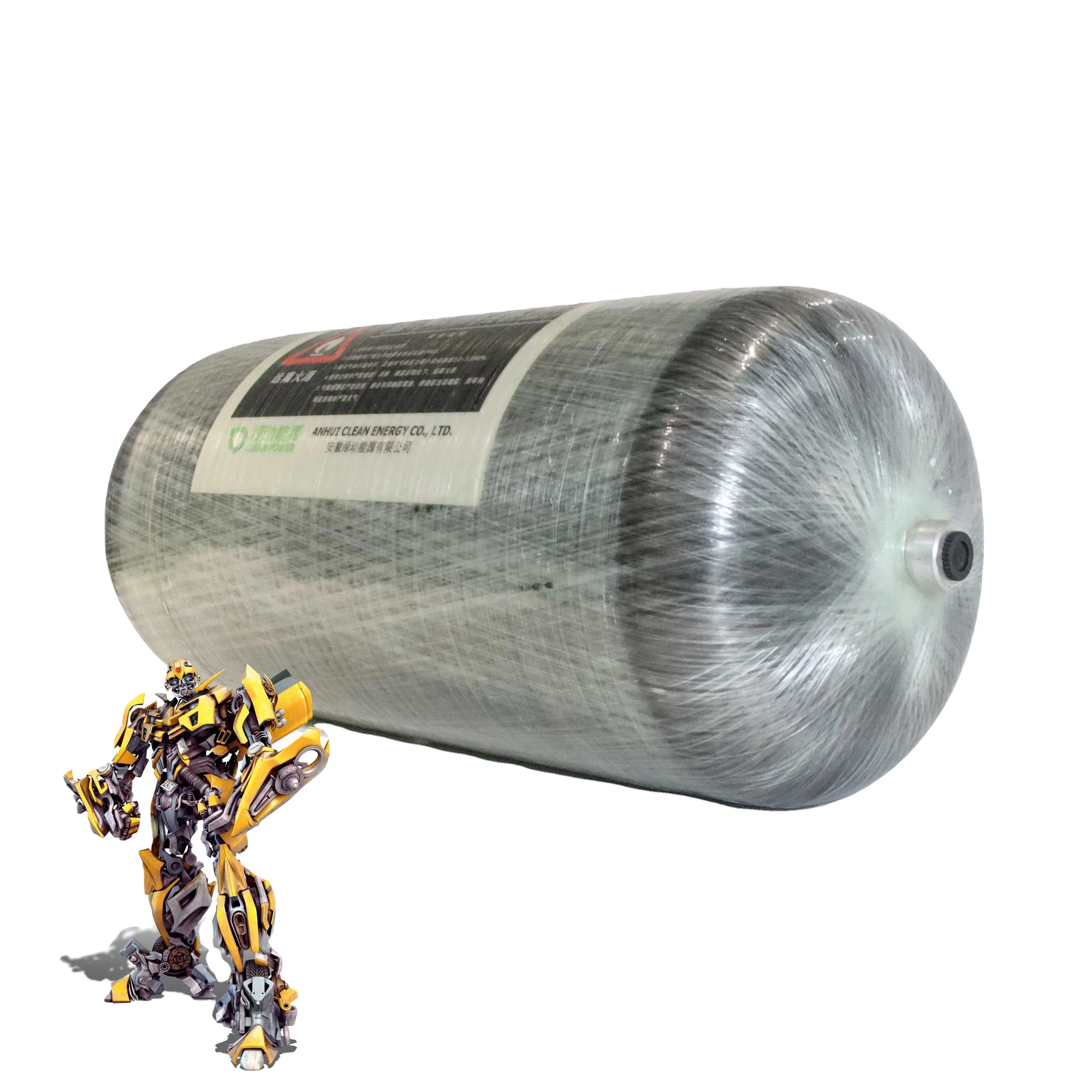 Direct factory sale 452mm 115L 20B high pressure cylinder high quality and nice price CNG Type 4 compressed natural gas cylinder