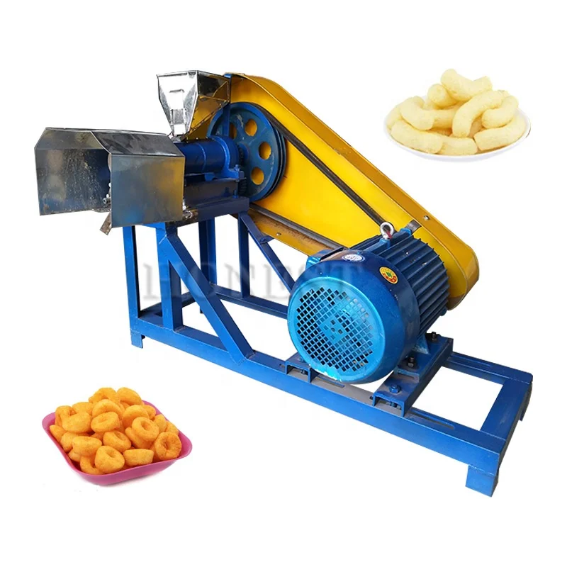 High Quality  Corn Puff Making Machine / Corn Puff Snack Extruder / Corn Puff Snack Machine