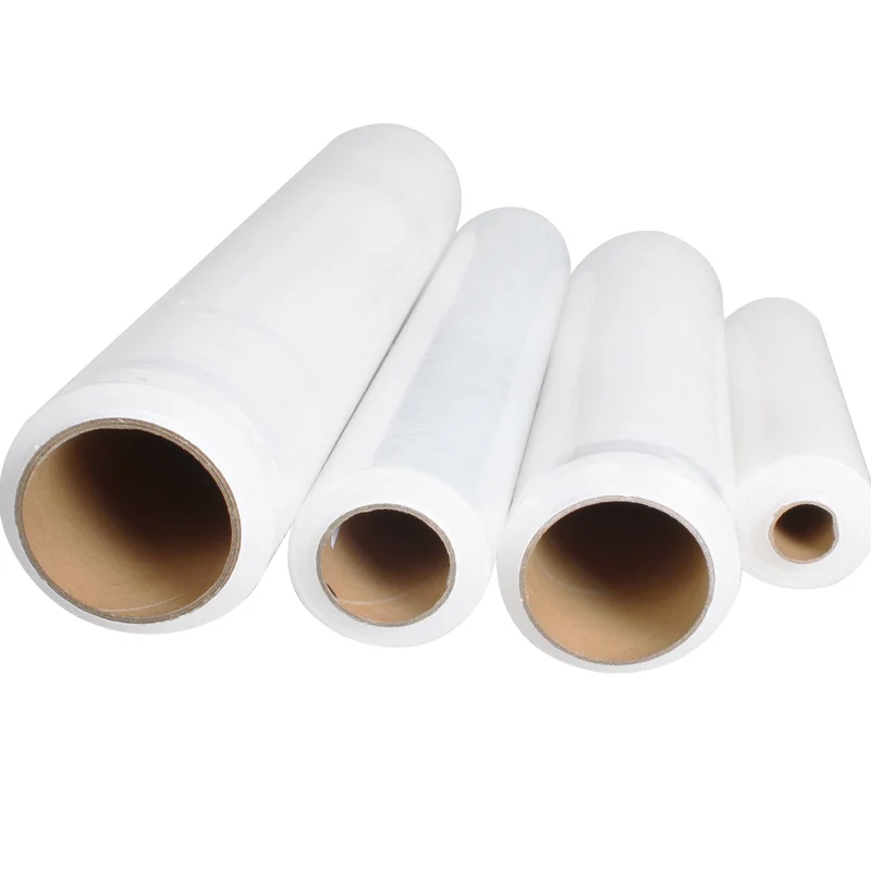 Plastic stretch cling film food wrap jumbo stretch film roll food grade cling wrap film
