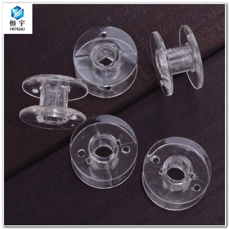 Custom ABS PS PC color&size Small Plastic Bobbins /Plastic Wire Spool for silk ribbon