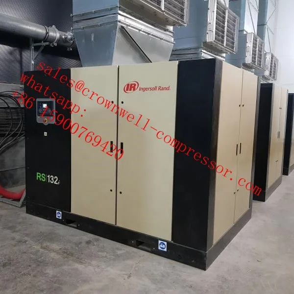  RS132 RS160 RS90 RS110 60 Гц Ingersoll Rand R-Series масляный винтовой воздушный компрессор с водяным охлаждением и