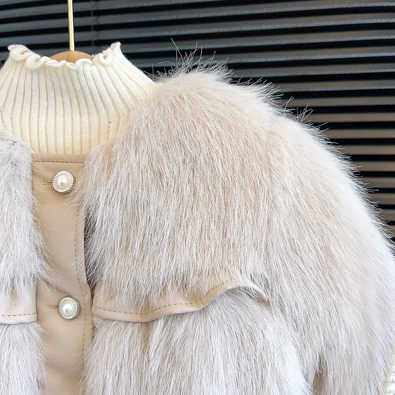 8065 куртка для девочек в Корейском стиле на осень и зиму