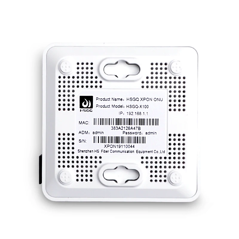 HSGQ FTTH XPON Onu 1GE GPON ONT