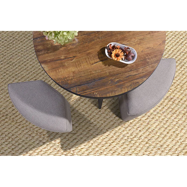 Wholesale Aluminum Waterproof Fabric Outdoor Wicker Chair Sofa Garden Outdoor Courtyard