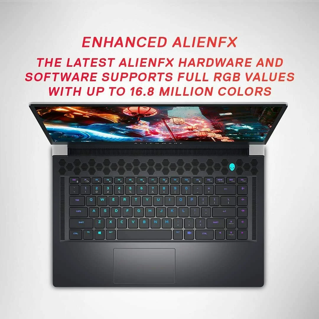 100% Original and New Sealed for Del l Alienware x15 R1 Intel i7-11800H 15.6 inches FHD Gaming Laptop 32GB