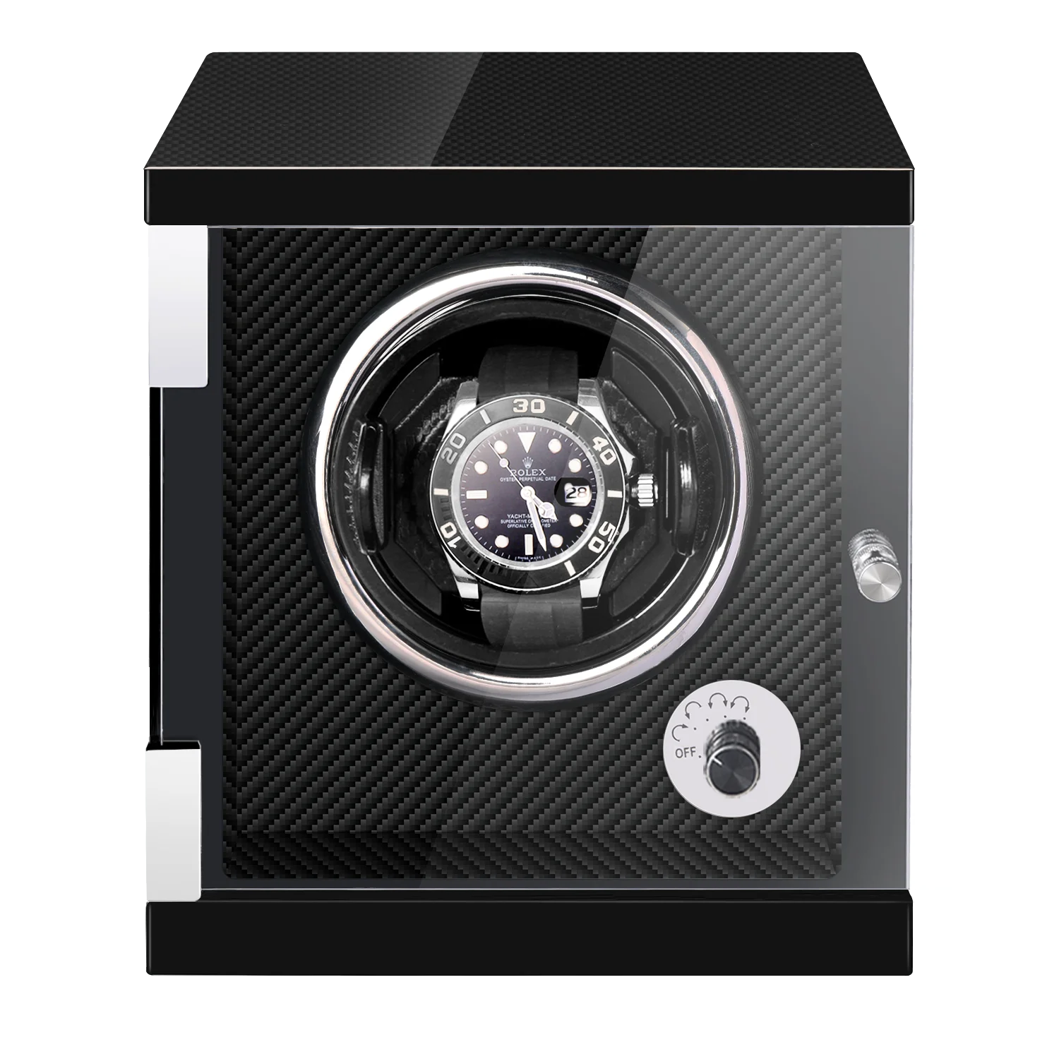 Gostar Jewelry Embers Wooden Automatic Watch Winder 2 4 6 9 12 Watches Storage Box Shaker Fingerprint Unlock Watch Winder Case