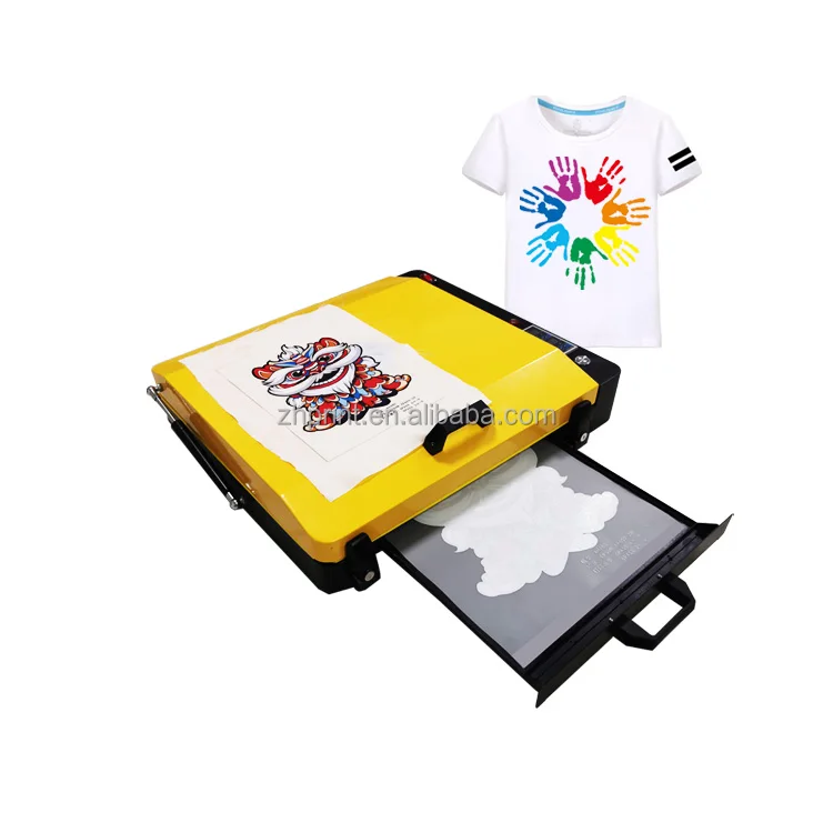 Fast A1 A2 size film a1 dtf dryer oven dtf dryer device hot melt powder heat curing machine dtf drying A2 cure oven