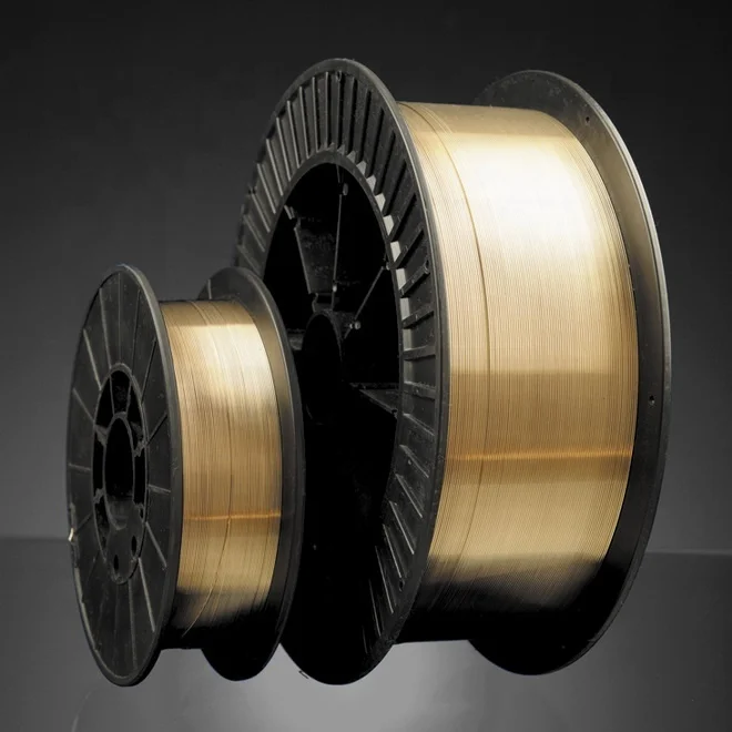 CuAl8Ni2 BS EN14640 Nickel aluminum bronze welding wire mig 1.2mm