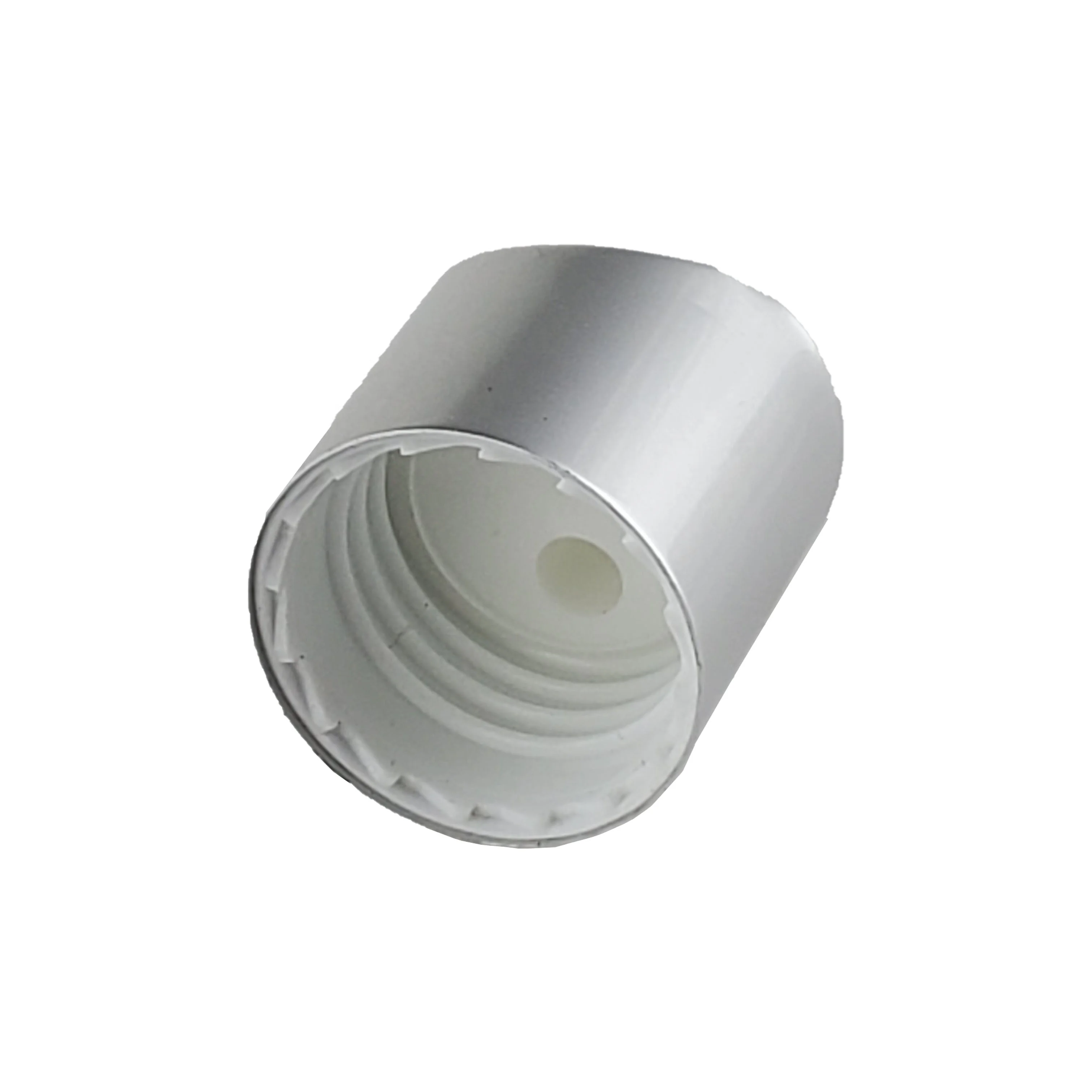 20/410 24/410 28/410 White Silver Aluminium Plastic PP Screw Cap Press Disc Top Cap for Bottle Liquid