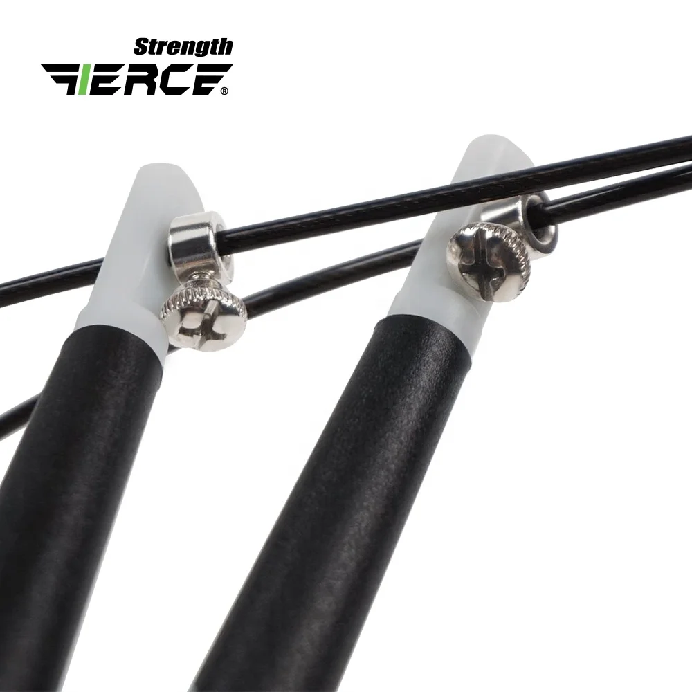 FIERCE PP Handle PVC Coated Steel Wire Entry Level Speed Rope