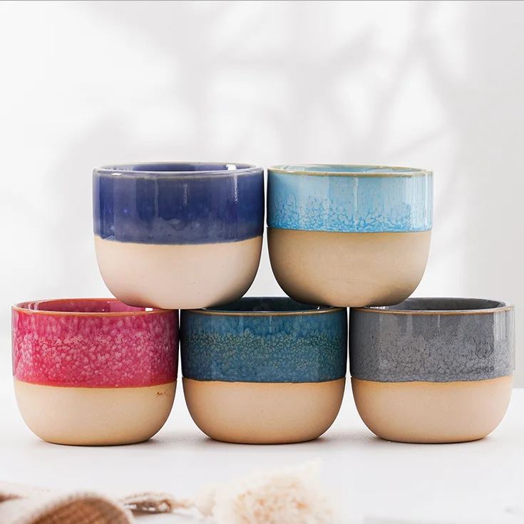 150 мл лучшая продажа чайный сервиз Кунг-фу Арабская керамическая кофейная чашка для эспрессо глиняная латте