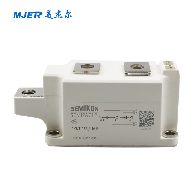 Skkt253/16E  Thyristor Module Skkt253/16E New In Stock Skkt253/16E SCR thyristor