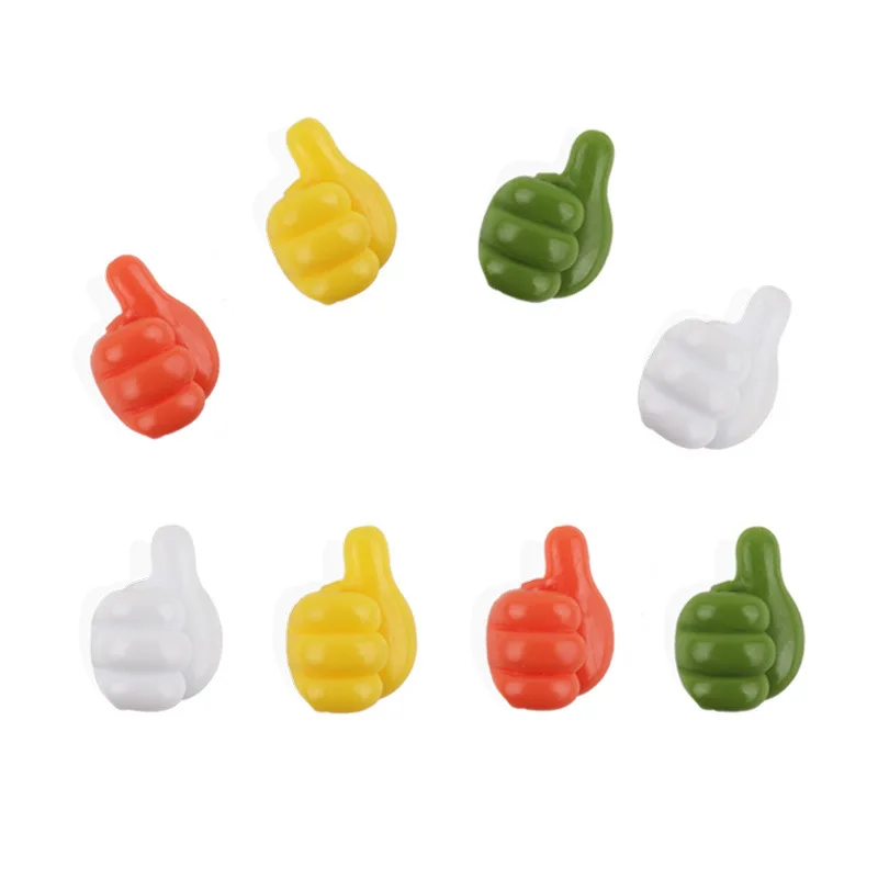 2023 Hot-selling Cable Clamp Thumb Hook Storage Cable Thumb Hook No Trace, No Punch Sticky Hook