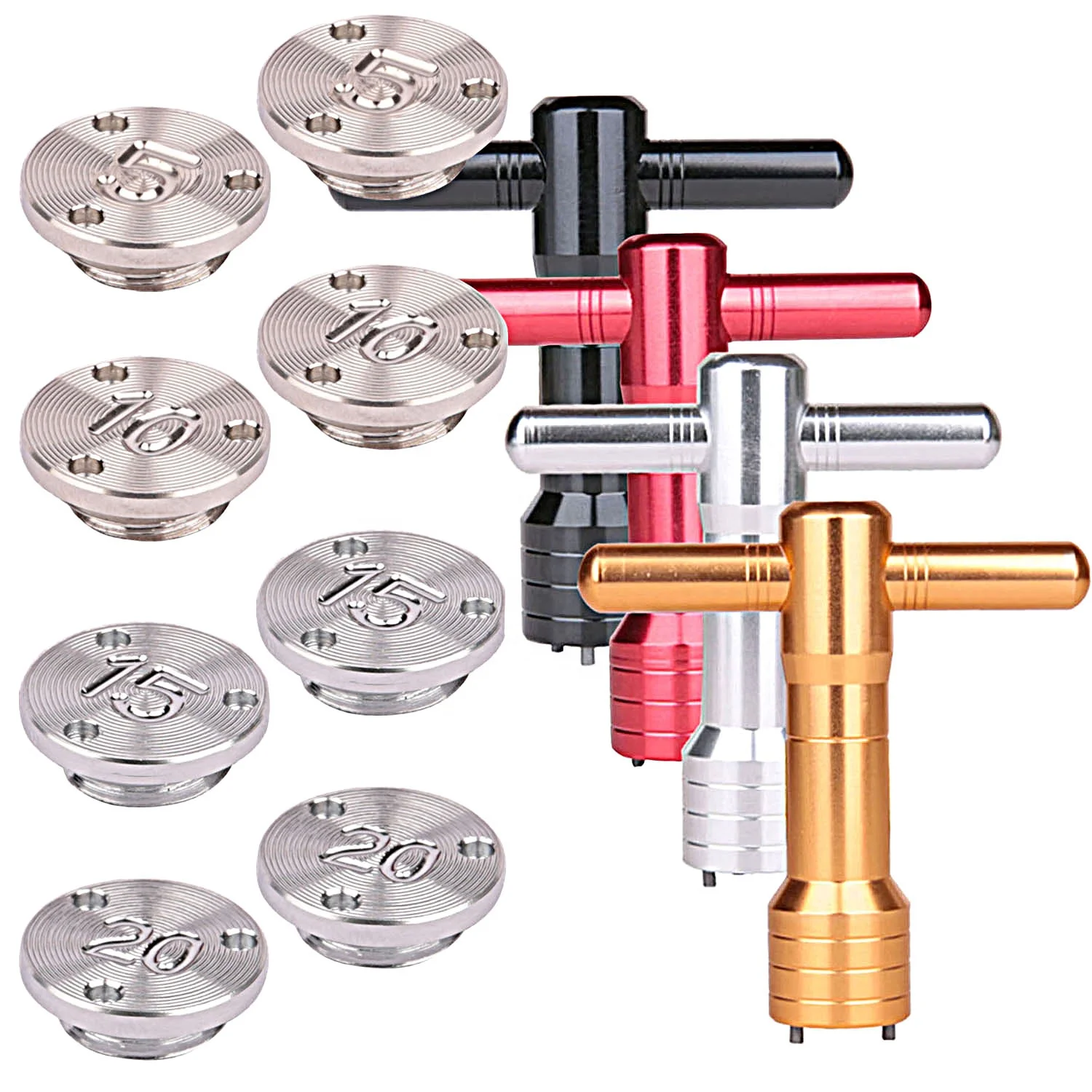 Golf TP Collection Admore Chaska Spider Mini 3 Prong Putter weights 5g10g15g20g