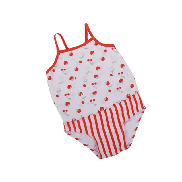 
Print Ruffles Children Bikini Bathing Suit Toddler Girls Beachwear Floral Ruff Swimwear 