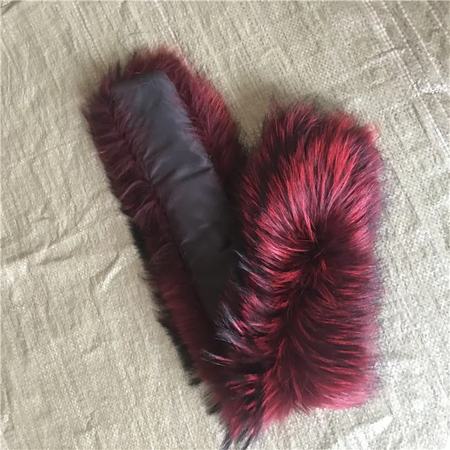Hot Selling Large Women Jacket Raccoon Fur Collar