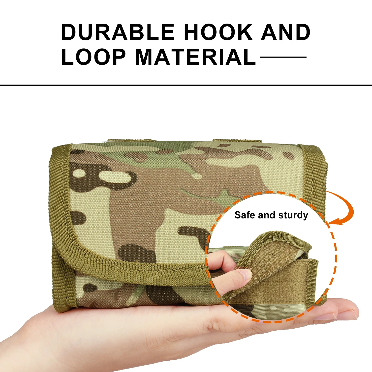 
Military Ammo Pouch Shotgun Cartridge Bag Shell Holder For 12ga 12 Gauge 20ga 10 Round 20 Gauge 
